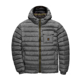 Refrigiwear Gray Nylon Men's Down Jacket -   -  Refrigiwear.